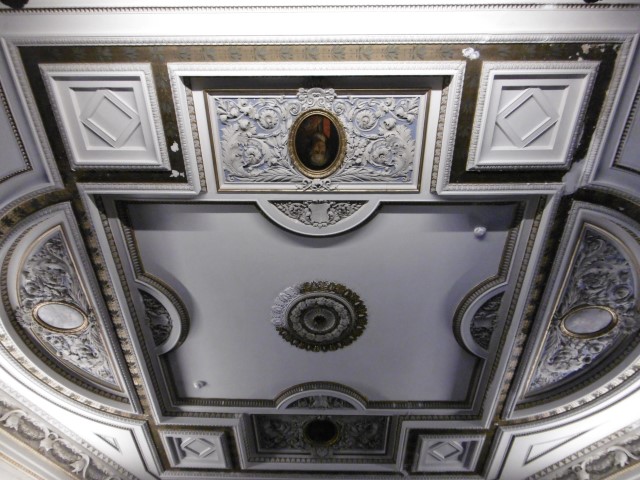Plafond in Schloss Mecklenburg